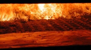 Spalanie biomasy stałej
